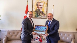 Başkan Tunç Soyer Kosta Rika Ankara Büyükelçisini ağırladı