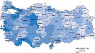 Gayrisafi Yurt İçi Hasıladan (GSYH) en yüksek payı yüzde 30,4 ile İstanbul aldı