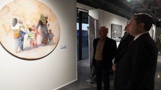 Göç Temalı Ulusal Resim Sergisi açıldı!