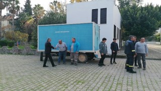 Kemer 103 sokakta yol yapım çalışması başladı