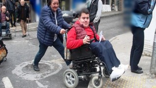 Konak’ta engelsiz yol için yürüdüler