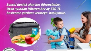 Muğla Büyükşehirden Çocuklar İçin Beslenme Yardımı