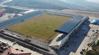Bağlum Stadı ndaki Yenileme Çalışması Devam Ediyor