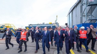 Bakan Mehmet Muş&#39;tan Uzmar Tersanesi&#39;ne ziyaret