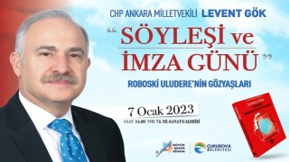 CHP Ankara Milletvekili Levent Gök kitabını imzalayacak