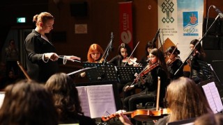 Çocuk Senfoni, Efeler Kenti Aydın&#39;da Sahne Aldı