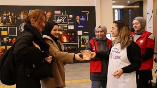 Finallere Çalışan Öğrencilere “Anne Eli Lezzetler”