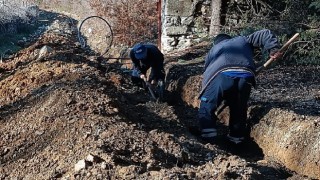 Gündoğmuş Serinyaka'nın içme suyu hattı yenileniyor