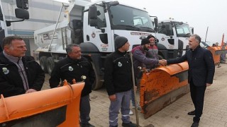 Kar Yağışı Kapıda İnegöl Belediyesi Hazırda