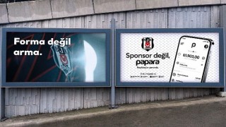 Papara&#39;dan Beşiktaş Sponsorluğuna Yeni Reklam Kampanyası