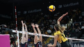 VakıfBank, İlbank a set vermedi