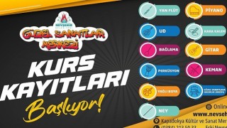 Güzel Sanatlar Merkezinde Yeni Dönem Kurs Kayıtları Başladı