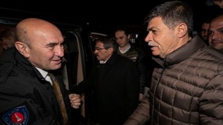 Soyer deprem ve selden etkilenen kardeş belediye Tut&#39;u ziyaret etti