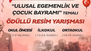 Aydın Büyükşehir Belediyesinden 23 Nisan Temalı Ödüllü Resim Yarışması