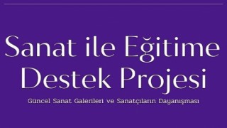 Eğitim dostu sanatçılardan depremden etkilenen çocuklar için Sanat ile Eğitime Destek sergisi