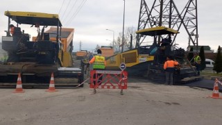 Gölcük fabrikalar bölgesinde asfalt seferberliği