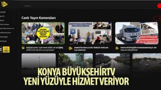 Konya BüyükşehirTV Yeni Yüzüyle Hizmet Veriyor