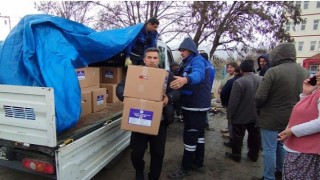 Muğla Büyükşehirden Depremzedelere Ramazan Kolisi