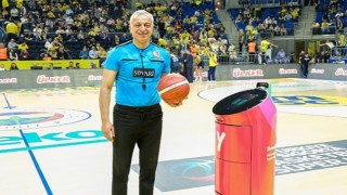 Yemeksepeti nin Teslimat Robotu YEBO dan, Fenerbahçe Beko-Galatasaray Nef Basketbol Maçında Bir İlk!