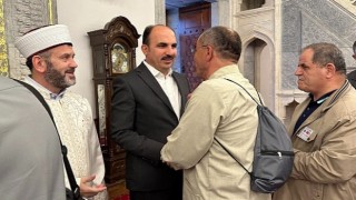 Başkan Altay Türkiye nin İlk Hac Kafilesini Uğurladı