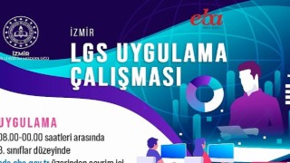 İzmir İl Milli Eğitim Müdürlüğünden öğrencilere yönelik LGS ve YKS Uygulama Çalışmalarını Sürdürüyor
