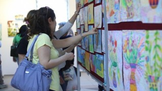 Aydın Büyükşehir Belediyesi Kursiyerleri Resim Yeteneklerini Sergiliyor