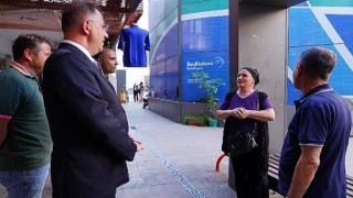 Başkan Çalıktan bayram öncesi ziyaretler