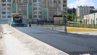 Beşyol Millet Bahçesi Yolu Asfaltlandı