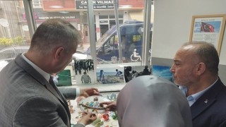 Birbirinden güzel ürünler engelleri aşan sergide