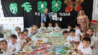 Büyükşehirden okullara ipekböceği besleme seti