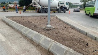 Derince Çenesuyu Kavşağı yenilendi