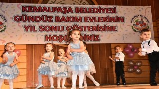 Kemalpaşalı miniklerin yıl sonu heyecanı