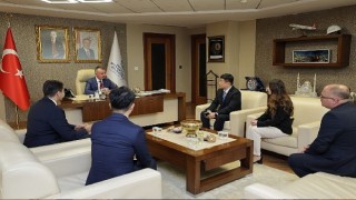 Posconun CEOsundan Başkan Büyükakına ziyaret