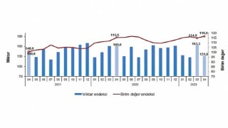 TÜİK İhracat birim değer endeksi %1,1 arttı