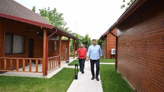 Başkan Kocaman çalışmaları yakından takip ediyor 