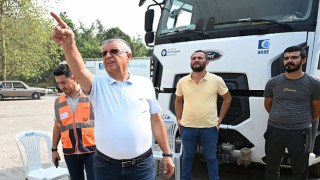 Başkan Topaloğlundan yangının söndürülmesinde emek verenlere teşekkür etti
