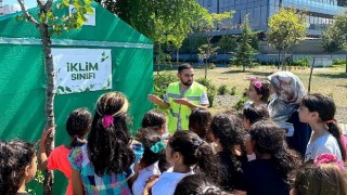 Canik Belediyesi Ödüllü Sıfır Atık Köyü Çocukları Ağırlamaya Devam Ediyor