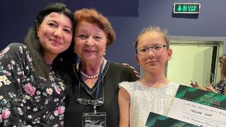 İsmail Baha Sürelsan öğrencisi Aylina Raat Antalyayı gururlandırdı