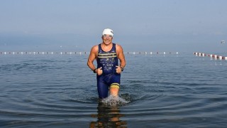 İznikli yüzücü Guinness için İznik te ter döküyor