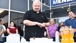 Başkan Pehlivana sürpriz kutlama