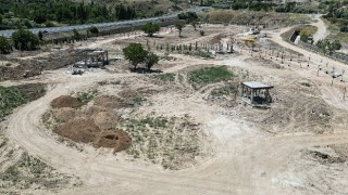 Nevşehir Millet Bahçesi hızla ilerliyor