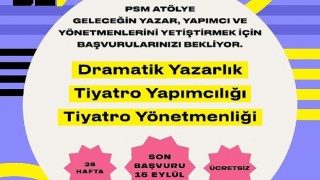 Tiyatroya genç yetenekler kazandırma hedefiyle Mey|Diageo iş birliğinde düzenlenen PSM Atölye yeni dönem başvurularını bekliyor!