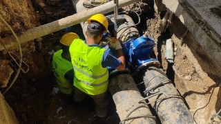 KOSKİ Konya Numune Hastanesi&#39;ndeki günlük 20 metreküplük su kaybını önledi