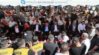 Kumluca Atatürk Stadyumu nun Temeli Törenle Atıldı