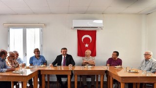 Başkan Soner Çetin emeklilerin sorunlarını dinledi