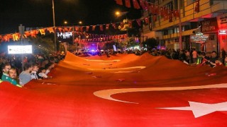 Kınıkta 100. yıl coşkusu belediye hoparlörüyle sokaklarda yankılandı