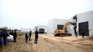Yaylacık;ta Kaçak Fabrika Yıkıldı