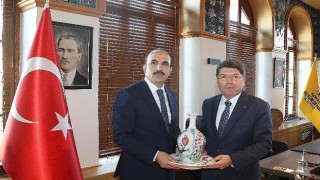 Adalet Bakanı Tunç Başkan Altayı Ziyaret Etti