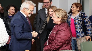 Başkan Erdemden öğretmenlere ziyaret