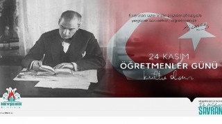 Başkan Savrandan öğretmenler günü mesajı